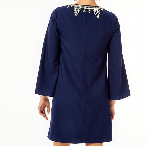 Lilly Pulitzer Anastasia Stretch Embellished Dress - Picture 5 of 14